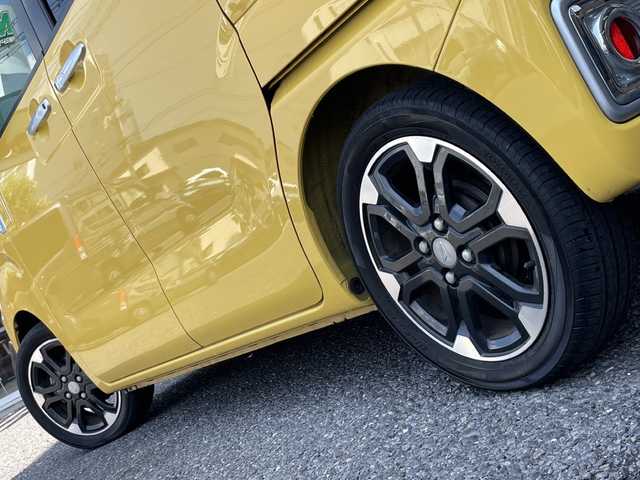 ダイハツ ウェイク G SA 福島県 2015(平27)年 3万km フェスタイエロー 純正ナビ/バックカメラ/両側パワースライドドア/オートライト/LEDヘッドライト/衝突軽減ブレーキ/ドライブレコーダー/スマートキー/ETC