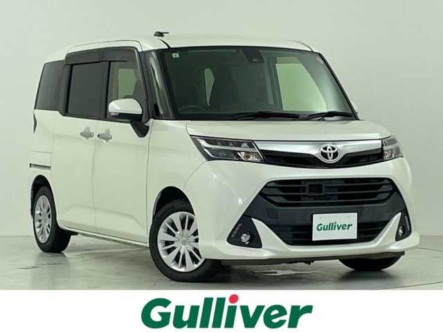 トヨタ タンク G S 大阪府 2017(平29)年 5.7万km パールホワイトⅢ スマートアシスト/純正メモリナビ/　CD/DVD/BT/TV/バックカメラ/両側パワースライドドア/クルーズコントロール/LEDヘッドライト/フォグランプ/アイドリングストップ/ステアリングスイッチ/スマートキー/ETC