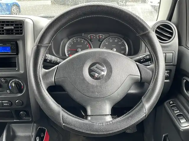 スズキ ジムニー XG 広島県 2008(平20)年 8.5万km スペリアホワイト ヒッチメンバー/SUZUKIロゴ16インチブラックAW/5MT/パートタイム4WD/ターボ/carrozzeriaオーディオ（AM/FM/Bluetooth）/LEDヘッドライト/フロアマット/キーレス/スペアキー