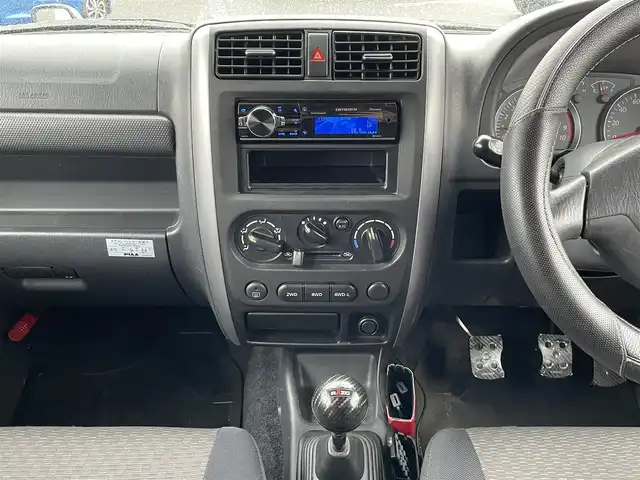 スズキ ジムニー XG 広島県 2008(平20)年 8.5万km スペリアホワイト ヒッチメンバー/SUZUKIロゴ16インチブラックAW/5MT/パートタイム4WD/ターボ/carrozzeriaオーディオ（AM/FM/Bluetooth）/LEDヘッドライト/フロアマット/キーレス/スペアキー