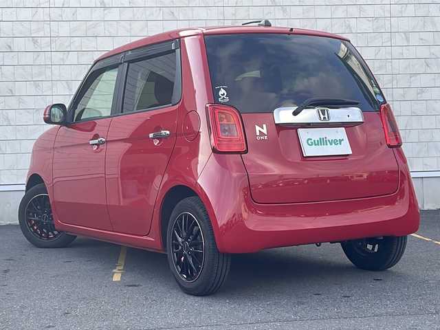 ホンダ Ｎ ＯＮＥ 茨城県 2018(平30)年 3.3万km ミラノレッド 純正ナビ　フルセグ/CD/DVD/BT/ラジオ/ビルトインETC/純正ドラレコ/CTBA/ECON/バックカメラ/MOMOステアリングカバー/シートカバー/社外AW/Pスタート/スマートキー/電格ミラー