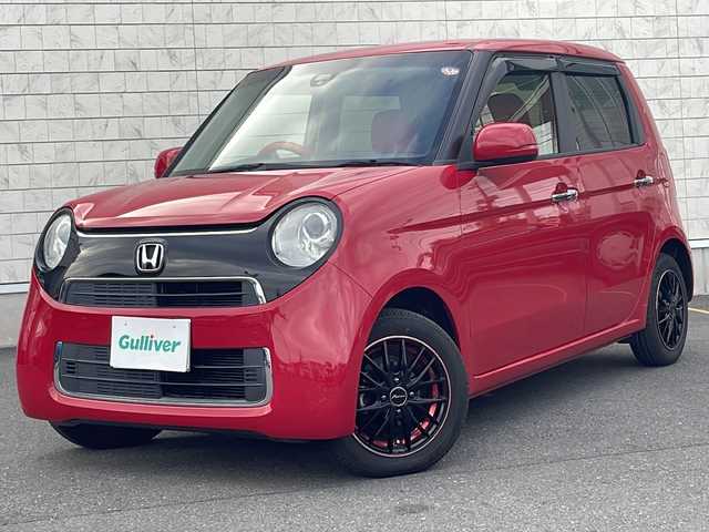 ホンダ Ｎ ＯＮＥ 茨城県 2018(平30)年 3.3万km ミラノレッド 純正ナビ　フルセグ/CD/DVD/BT/ラジオ/ビルトインETC/純正ドラレコ/CTBA/ECON/バックカメラ/MOMOステアリングカバー/シートカバー/社外AW/Pスタート/スマートキー/電格ミラー