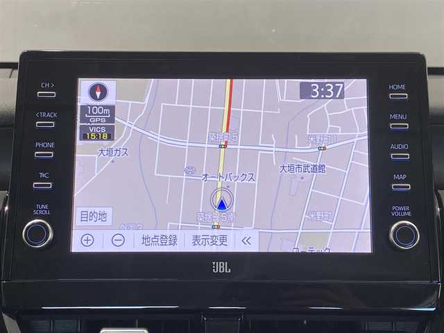 トヨタ カムリ WSレザーパッケージ 岐阜県 2023(令5)年 0.7万km アティチュードブラックマイカ 後期モデル/ワンオーナー/JBLプレミアムサウンド（OP）/純正8インチディスプレイオーディオ/全方位カメラ（OP）/TVキャンセラー/トヨタセーフティセンス/・プリクラッシュセーフティ/・レーンディパーチャーアラート/・アダプティブハイビームシステム/・レーダークルーズコントロール/・リヤクロストラフィックアラート/カラーヘッドアップディスプレイ/ブラインドスポットモニター/インテリジェントクリアランスソナー/黒本革シート/前席パワーシート/前席シートヒーター/本革巻きステアリング/MTモードAT/パドルシフト/純正18インチAW/純正フロアマット/純正ビルトインETC