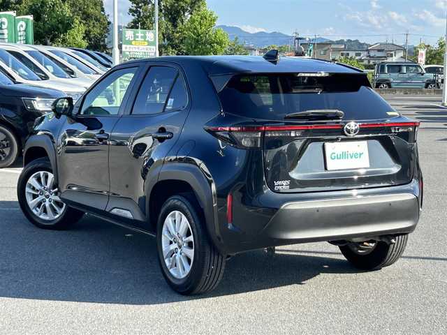トヨタ ヤリスクロス G 奈良県 2021(令3)年 4.5万km ブラックマイカ 純正ディスプレイオーディオ/フルセグＴＶ/バックカメラ/ｂｌｕｅｔｏｏｔｈ/USB入力端子/ＡＡＣ/ワンオーナー/追従クルーズコントロール/レーンキープアシスト/前後コーナーセンサー/衝突被害軽減システム/ＬＥＤヘッドライト/オートライト/オートマチックハイビーム/スマートキー/オートホールド/純正アルミホイール16インチ/ABS/スペアキー1本/純正フロアマット/エアバック　W+サイド/カーテンエアバッグ