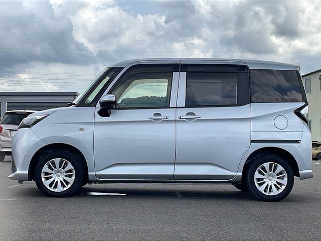 トヨタ タンク X S 福岡県 2017(平29)年 7万km シルバー ・純正ナビ　ワンセグ/・バックカメラ/・スマートキー/・左側パワースライドドア/・シートヒーター/・スマートアシスト/・純正ドアバイザー/・フロアマット/・ABS/・Wエアバック