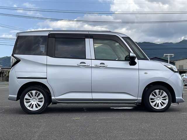 トヨタ タンク X S 福岡県 2017(平29)年 7万km シルバー ・純正ナビ　ワンセグ/・バックカメラ/・スマートキー/・左側パワースライドドア/・シートヒーター/・スマートアシスト/・純正ドアバイザー/・フロアマット/・ABS/・Wエアバック