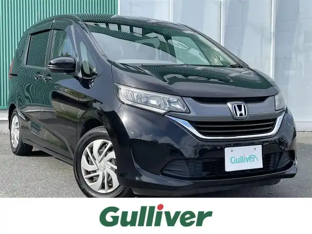 ホンダ フリード G 福岡県 2018(平30)年 16万km プレミアムスパークルブラックパール GatersSDナビ/(BT、バックカメラ、CD/DVD、フルセグTV、AMFM)/片側電動スライドドア/ビルトインETC/横滑り防止/スマートキー/スペアキー