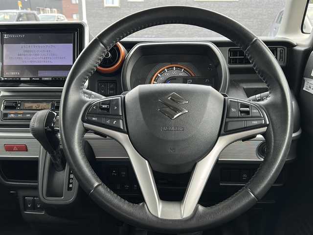 スズキ スペーシア ギア HYBRID XZターボ 秋田県 2019(平31)年 7.7万km フェニックスレッドパール/ガンメタリック2トーンルーフ 純正メモリナビ/純正CD、DVD、BT、フルセグ/全周囲カメラ/純正14インチアルミ/ドライブレコーダー/４WD/ETC/後方コーナーセンサー