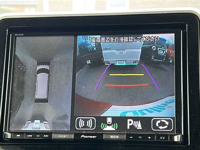 スズキ スペーシア ギア HYBRID XZターボ 秋田県 2019(平31)年 7.7万km フェニックスレッドパール/ガンメタリック2トーンルーフ 純正メモリナビ/純正CD、DVD、BT、フルセグ/全周囲カメラ/純正14インチアルミ/ドライブレコーダー/４WD/ETC/後方コーナーセンサー