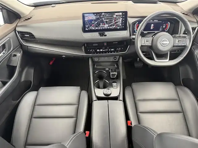日産 エクストレイル G e－4ORCE 愛知県 2024(令6)年 2.1万km ダイヤモンドブラック プロパイロット/純正ナビ/・Bluetooth/・フルセグTV/・Applecarplay/アラウンドビューモニター/AC100V/ＥＴＣ２．０/パワーシート/レザーシート/ドラレコ/置くだけ充電/革巻きステアリング/パワーバックドア/ステアリングリモコン/インテリジェントルームミラー/ヘッドアップディスプレイ/全席シートヒーター/純正１９インチＡＷ/USB