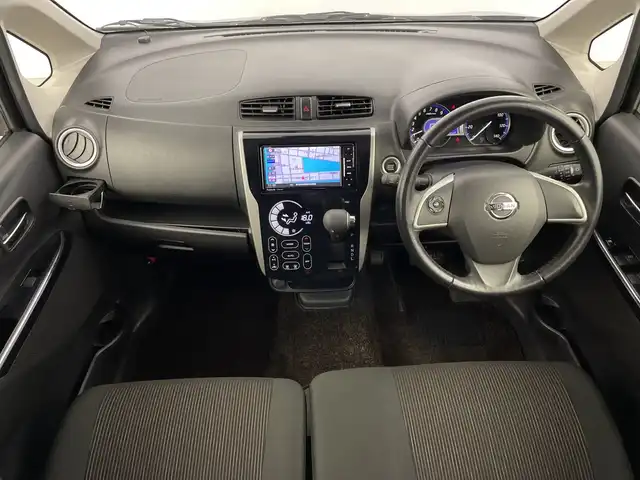日産 デイズ ハイウェイスターX 鹿児島県 2018(平30)年 3.7万km ブラック 社外ＳＤナビ　/（フルセグ/Ｂｌｕｅｔｏｏｔｈ/CD/DVD)　/アラウンドビューモニター　/バックカメラ/オートマチックハイビーム　/エマージェンシーブレーキ　/アイドリングストップ　/ステアリングスイッチ　/純正フロアマット　/電動格納ミラー