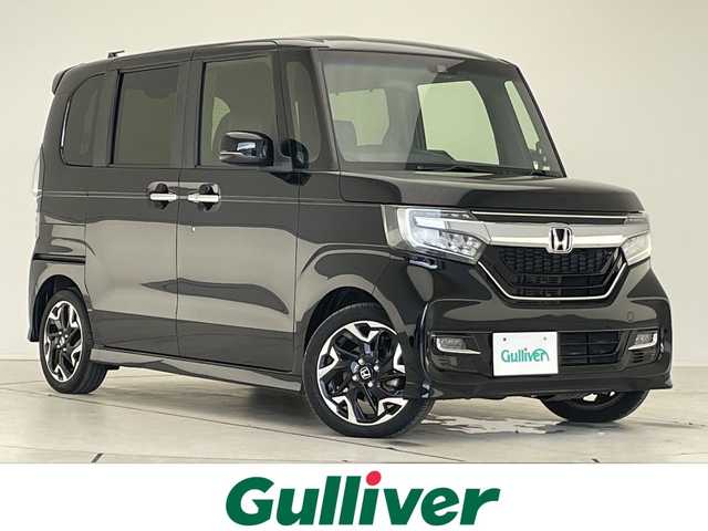 ホンダ Ｎ ＢＯＸ カスタム G L ターボ ホンダセンシング 愛知県 2019(令1)年 1.8万km クリスタルブラックパール 純正8型ナビ/両側パワースライドドア/クルーズコントロール/シートヒーター/バックカメラ/コーナーセンサー/純正アルミホイール/LEDヘッドライト/パドルシフト/オートマチックハイビーム/ETC/衝突軽減システム/フルセグ/CD DVD/Bluetooth/ステアリングスイッチ/スマートキー/プッシュスタート