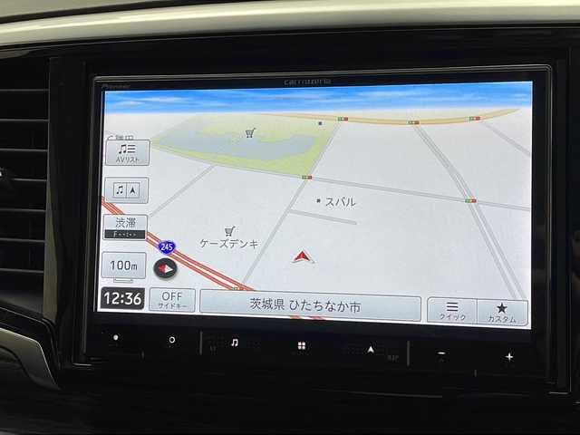 ホンダ オデッセイ アブソルート 20thアニバーサリー 茨城県 2015(平27)年 2.5万km ホワイトオーキッドパール ８型ナビ　バックモニター　フリップダウンモニター　両側電動スライドドア　レーダークルーズコントロール　レーンキープアシスト　パドルシフト　純正１７インチＡＷ　ＬＥＤヘッドランプ　フォグランプ