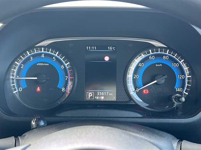 日産 ルークス ハイウェイスター X 愛知県 2021(令3)年 3.2万km ブラック ・禁煙車/・ワンオーナー/・純正ナビ/フルセグTV/　（MM320D-L）/・Bluetooth/USB/AUX/・アラウンドビューモニター/・ビルトインETC/・エマージェンシーブレーキ/・LDW/・先行車発進お知らせ/・左パワースライドドア/・ステアスイッチ/・電動格納ミラーウインカー/・純正１４インチアルミ/・LEDオートライト/・フォグランプ/・後席サンシェイド/・アイドリングストップ/・プッシュスタート/・ドアバイザー/・純正フロアマット/・新車保証書/・取扱説明書/・スペアキー