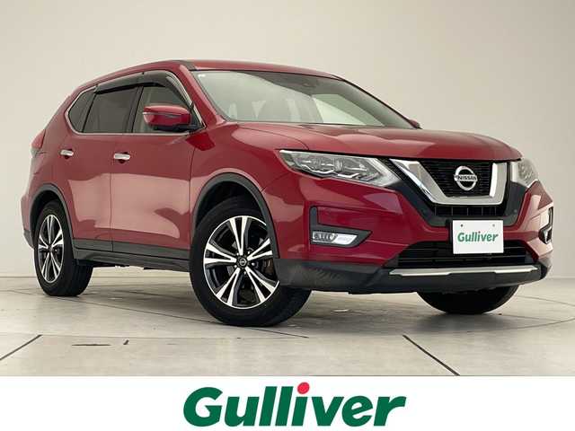 日産 エクストレイル 20X 愛知県 2017(平29)年 4.8万km ガーネットレッド 純正ナビ/全方位カメラ/シートヒーター全席/LEDヘッドライト/電動リアゲート/コーナーセンサー/純正アルミホイール/４WD/LEDヘッドライト/インテリジェントミラー/ダウンヒルアシストコントロール/ETC/ステアリングスイッチ/スマートキー/プッシュスタート