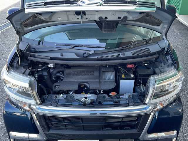 ダイハツ タント カスタムRSトップED VS SAⅢ 岐阜県 2019(令1)年 2.9万km レーザーブルークリスタルシャイン 禁煙車/純正フルセグナビ/４WD/両側パワースライドドア/アラウンドビューモニター/衝突軽減ブレーキ/レーンキープアシスト/後方コーナーセンサー/ETC/バックカメラ/シートヒーター/ハーフレザーシート/ドアバイザー/純正アルミホイール/純正フロアマット/プッシュスタート/オートエアコン/オートライト/オートハイビーム/スマートキー