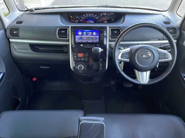 ダイハツ タント カスタムRSトップED VS SAⅢ 岐阜県 2019(令1)年 2.9万km レーザーブルークリスタルシャイン 禁煙車/純正フルセグナビ/４WD/両側パワースライドドア/アラウンドビューモニター/衝突軽減ブレーキ/レーンキープアシスト/後方コーナーセンサー/ETC/バックカメラ/シートヒーター/ハーフレザーシート/ドアバイザー/純正アルミホイール/純正フロアマット/プッシュスタート/オートエアコン/オートライト/オートハイビーム/スマートキー