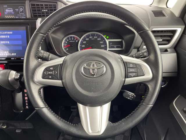 トヨタ ルーミー カスタムG 大阪府 2019(令1)年 2.2万km レーザーブルークリスタルシャイン 禁煙車/スマートアシスト/　・衝突回避支援ブレーキ機能/　・衝突警告機能/　・車線逸脱警報機能/　・先行車発進お知らせ機能/　・誤発進抑制機能/　・アダプティブ・クルーズ・コントロール/　・オートマチックハイビーム/純正ナビ/　（Bluetooth/CD）/フルセグTV/バックカメラ/両側パワースライドドア/LEDヘッドライト/オートライト/フォグランプ/社外15インチアルミホイール/純正フロアマット/コーナーセンサー/スマートキー/ETC