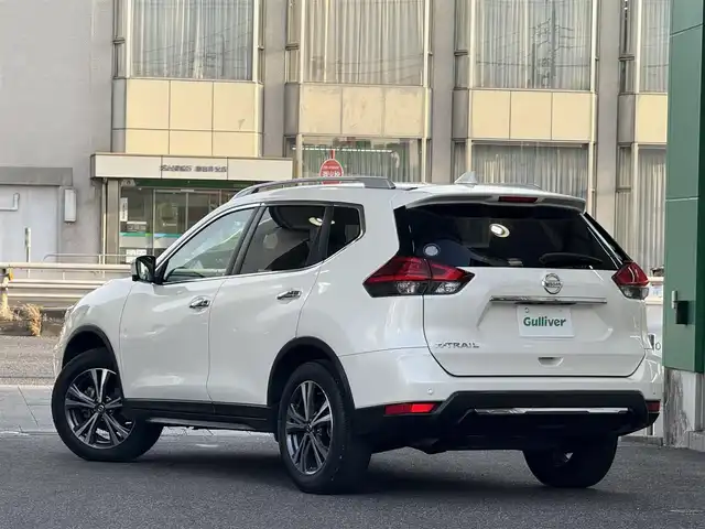 日産 エクストレイル 20Xi 愛知県 2019(平31)年 6.9万km ブリリアントホワイトパール /禁煙//純正9型メモリナビ//フルセグ/CD/DVD/BD/SD/BT/USB/iPod//AppleCarPlay/AndroidAuto//アラウンドビューモニター //純正18AW//インテリジェントルームミラー//ルーフレール //ビルトインETC//パワーバックドア //カプロンシート//全席クイックコンフォートシート//LEDオートライト //フォグランプ //スペアタイヤ//プロパイロット //エマージェンシーブレーキ//踏み間違い衝突防止アシスト //インテリジェントLI//FCW //BSW //RCTA //コーナーセンサー//革巻きステアリング //ステアリングスイッチ//プッシュスタート //スマートキー //純正マット//取扱説明書//保証書 //記録簿 //スペアキー