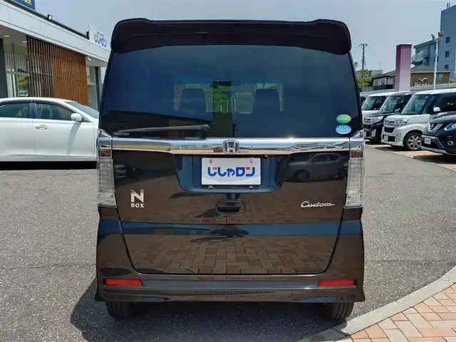 ホンダ Ｎ ＢＯＸ カスタム G Lパッケージ 新潟県 2016(平28)年 7.1万km スマートブラック (株)IDOMが運営する【じしゃロン新潟店】の自社ローン専用車両になります。/こちらは現金またはオートローンご利用時の価格です。自社ローンご希望の方は別途その旨お申付け下さい/純正ナビ/FM/AM/CD/DVD視聴可能/ワンセグTV視聴可能(走行中視聴可能)/Bluetooth接続可能/バックカメラ/ETC/両側パワースライドドア/プッシュスタート/前後ドライブレコーダー(品番：MDR-CAM2)/電動格納ウィンカーミラー/純正フロアマット/衝突被害軽減システム/横滑り防止装置/スマートキー/スペアキー×１/取扱説明書