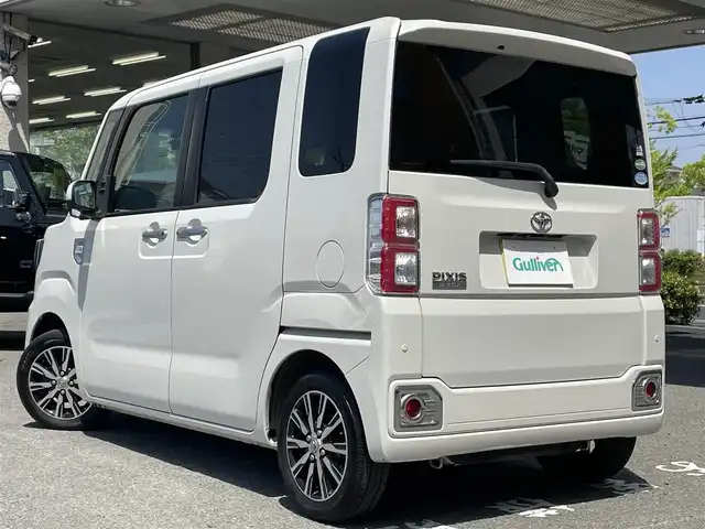トヨタ ピクシスメガ Gターボ SAⅡ 和歌山県 2016(平28)年 5.3万km パールホワイトⅢ 社外ナビ（AM/FM/CD/DVD/SD/USB/Bluetooth/ワンセグ・フルセグTV）/両側パワースライドドア/ETC/プッシュスタート/バックカメラ/ドラレコ前/純正マット/オートライト/ルームライトＬＥＤ