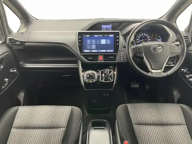 トヨタ ヴォクシー ハイブリッド ZS 煌Ⅱ 愛知県 2020(令2)年 6.9万km ブラック 純正１０型ナビ　フルセグＴＶ　純正後席モニター　モデリスタエアロ　シートヒーター　両側パワースライド　前後ドラレコ　ＥＴＣ　クルコン　セーフティセンス　衝突軽減装置　ＬＥＤオートライト　フォグ　コーナーセンサー　禁煙車