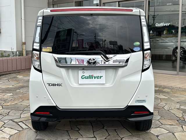 トヨタ タンク カスタムG－T 静岡県 2017(平29)年 2.5万km パールホワイトⅢ 純正ナビ/・バックモニター/・Bluetooth/・CD/・フルセグTV/・SD/主要装備/・プッシュスタート/・ETC車載器/・ドライブレコーダー/・両側パワースライドドア/・LEDヘッドライト/・クルーズコントロール/・純正15インチＡＷ/・オートライト/・前後ソナー/・純正フロアマット/・スペアキー/・後席サンシェード/スマートアシストII/・衝突被害軽減システム/・車線逸脱警報システム/・誤発進抑制機能/・先行車発進お知らせ機能/・衝突警報機能（対車両/対歩行者）