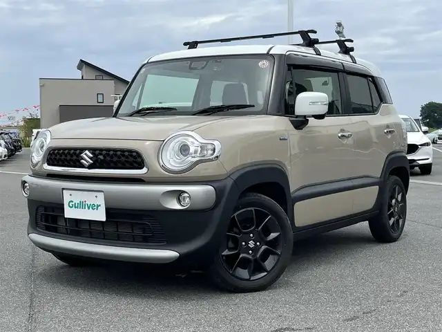 スズキ クロスビー HYBRID MZ 奈良県 2020(令2)年 3.2万km キャラバンアイボリーパールメタリック/ホワイト 2トーンルーフ 純正ナビ(フルセグTV/CD/DVD/AM・FM/BT)/アラウンドビューモニター/ETC/前後ドラレコ/クルーズコントロール/スズキセーフティサポート/アイドリングストップ/パドルシフト/ルーフキャリア/LEDヘッドライト/純正16インチアルミホイール/純正フロアマット