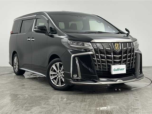 トヨタ アルファード S タイプゴールド 三重県 2021(令3)年 2.6万km ブラック 禁煙車/純正ディスプレイオーディオナビ/BT/AppleCarPlay/AndroidAuto/フルセグTV/バックカメラ/後席モニター/モデリスタエアロ/衝突被害軽減ブレーキ/ブラインドスポットモニター/サンルーフ/両側パワースライドドア/パワーバックドア/レーダークルーズコントロール/クリアランスソナー/純正フリップダウンモニター/デジタルインナーミラー/オートハイビーム/ETC2.0/電動パーキングブレーキ