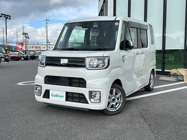 ダイハツ ウェイク L リミテッド SAⅢ 岐阜県 2020(令2)年 7.7万km パールホワイトⅢ 社外７インチＳＤナビ　/フルセグＴＶ　/全方位カメラ　/スマートアシスト/ラジアルタイヤ４本　/両側パワースライドドア　/前方ドラレコ　/後方コーナーセンサー　/ドアバイザー　/ＬＥＤヘッドライト　/フォグランプ　/オートライト/スマートキー/スペアキー/プッシュスタート/アイドリングストップ/パワーステアリング/パワーウィンドウ/横滑り防止装置/盗難防止装置/オートマチックハイビーム/Wエアバッグ