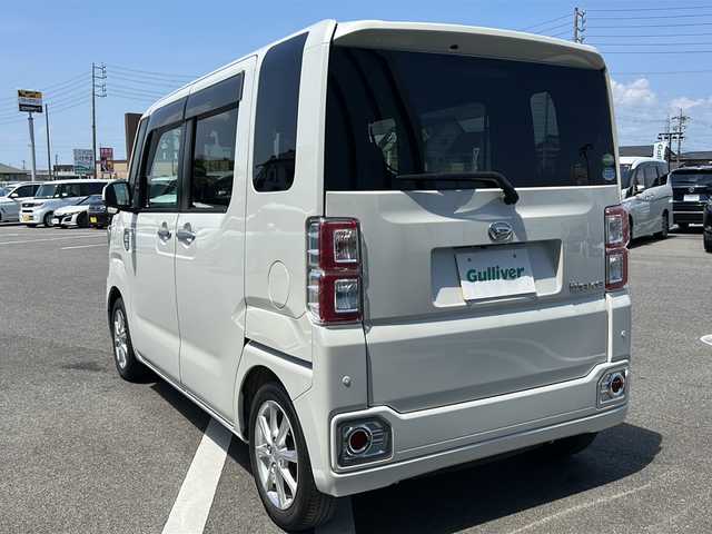 ダイハツ ウェイク L リミテッド SAⅢ 岐阜県 2020(令2)年 7.7万km パールホワイトⅢ 登録時走行距離76436km/社外７インチＳＤナビ　/フルセグＴＶ　/全方位カメラ　/スマートアシスト/ラジアルタイヤ４本　/両側パワースライドドア　/前方ドラレコ　/後方コーナーセンサー　/ドアバイザー　/ＬＥＤヘッドライト　/フォグランプ　/オートライト/スマートキー/プッシュスタート/アイドリングストップ/パワーステアリング/パワーウィンドウ/横滑り防止装置/盗難防止装置/オートマチックハイビーム/Wエアバッグ/ドアバイザー