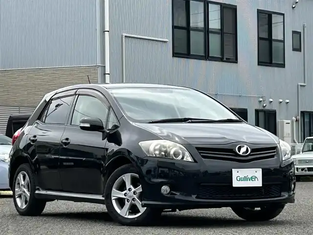トヨタ オーリス 150X Sパッケージ 宮城県 2011(平23)年 6.8万km ブラックマイカ 純正ディーラーオプションナビ/ワンセグTV/FM・AM/CD・DVD/HDD/Bluetooth/AUX/SD/純正アルミホイール16インチ/純正フロアマット/ETC/スマートキー/プッシュスタート/オートライト/キセノンライト/フロントワイパーデアイサー/センターデフロック