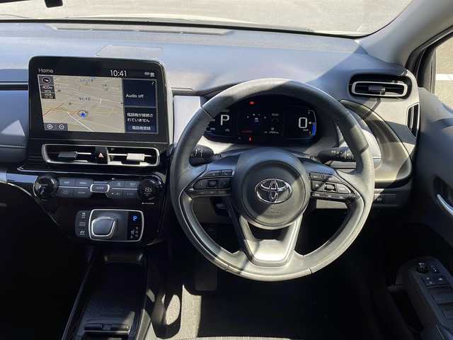 トヨタ アクア Z 長野県 2022(令4)年 2.8万km クリアベージュメタリック 純正10.5型ナビ付ディスプレイオーディオ(AM/FM/BT/DVD)/パノラミックビューモニター/社外アルミスタッドレスタイヤ車載/純正１５インチAW/AC100V充電コンセント/前後ドライブレコーダー/Bluetooth/AppleCarPlay/バックカメラ/寒冷地仕様車/純正ビルトインETC/革巻きステアリング/ステアリングスイッチ/ステアリングヒーター/ハーフレザーシート/運転席電動シート/前席シートヒーター/トヨタセーフティセンス/ブラインドスポットモニター/前後クリアランスソナー/レーンキープアシスト/プリクラッシュセーフティ/ロードサインアシスト/アダプティブクルーズコントロール/横滑り防止装置/LEDヘッドライト/オートライト/アダプティブハイビーム/スマートキー/ＵＳＢ入力端子/TypeC充電/ナノイーエアコン/アイドリングストップ/プッシュスタート/保証書