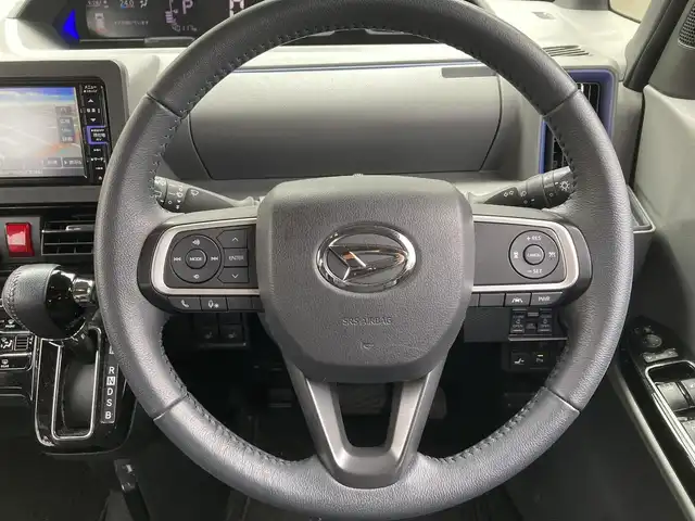 ダイハツ タント カスタム RS セレクション 兵庫県 2020(令2)年 4.1万km ブラックマイカメタリック/シャイニングホワイトパール ワンオーナー/純正メモリーナビ/フルセグTV/CD/DVD/Bluetooth/FM/AM/バックカメラ/ビルトインETC/ドライブレコーダー/衝突被害軽減ブレーキ/アダプティブクルーズコントロール/先行車発進告知/車線逸脱警報/ステアリングアシスト/オートマチックハイビーム/前後クリアランスソナー/両側パワースライドドア/ステアリングスイッチ/LEDヘッドライト/フォグランプ/オートライト/D/N シートヒーター/プッシュスタート/電格ミラー/アイドリングストップ/横滑り防止装置/革巻きステアリング/ISOFIX/ドアバイザー/フロアマット/スペアキー1本/新車時保証書/取扱説明書