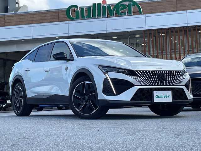 プジョー プジョー ４０８ GT 沖縄県 2023(令5)年 1万km パール ワンオーナー/メーカーオプションナビ/全方位カメラ/オーディオ（Ｂｌｕｅｔｏｏｔｈ）/衝突被害軽減ブレーキ/レーンキープアシスト/コーナーセンサー/ステアリングスイッチ/ＬＥＤヘッドライト/ウィンカーミラー/パドルシフト/置くだけ充電/ステアリングスイッチ/ハンドルヒーター