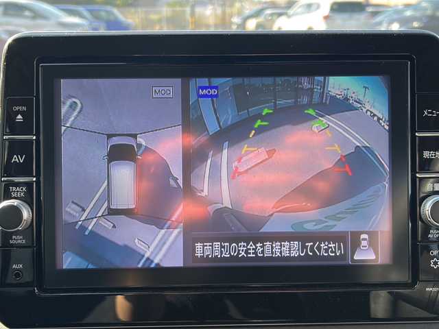 日産 デイズ ハイウェイスターX 岐阜県 2021(令3)年 1.8万km フローズンバニラパール/アッシュブラウンM 登録時走行距離17164km/全方位カメラ/純正９インチナビ/フルセグＴＶ/バックカメラ/エマージェンシーブレーキ/ＬＥＤヘッドライト/フロントフォグランプ/オートライト/プッシュスタート/スマートキー/純正アルミホイール/禁煙車/ツートンカラー/前後コーナーセンサー/CDチェンジャー/USB入力端子/ドライブレコーダー