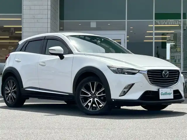 マツダ ＣＸ－３ XD ツーリング Lパッケージ 兵庫県 2016(平28)年 6.9万km クリスタルホワイトパールマイカ 純正メーカーナビ/BT/DVD/フルセグ/バックカメラ/レーダークルーズコントロール/ブラインドスポットモニター/LEDヘッドライト/前席シートヒーター/ETC/パドルシフト/ステアリングリモコン/革巻きステアリング/ヘッドアップディスプレイ