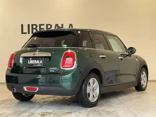 ＭＩＮＩ ミニ クーパー D 熊本県 2017(平29)年 5.1万km ブリティッシュレーシンググリーンⅡ ・スマートキー/・プッシュスタート/・純正HDDナビ/　【Bluetooth・USB・MSV】/・ETC/・LEDヘッドランプ/・LEDフォグランプ/・純正マット