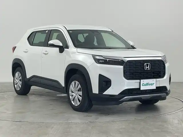 ホンダ ＷＲ－Ｖ X 群馬県 2025(令7)年 0.1千km プラチナホワイトパール 登録済未使用車　アダプティブクルーズコントロール　衝突被害軽減ブレーキ　レーンアシスト　パドルシフト　ＬＥＤヘッドライト　オートハイビーム　オートライト　ライトレベライザー　スマートキー　禁煙車