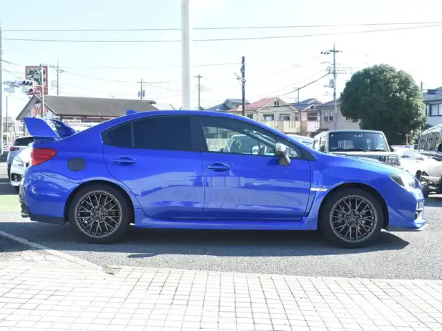 スバル ＷＲＸ ＳＴＩ STI タイプS 神奈川県 2015(平27)年 5万km WRブルーパール メモリナビ/フルセグテレビ/バックカメラ/プッシュスタート/ETC/LEDヘッドライト/スマートキー/記録(R.2.4.6)