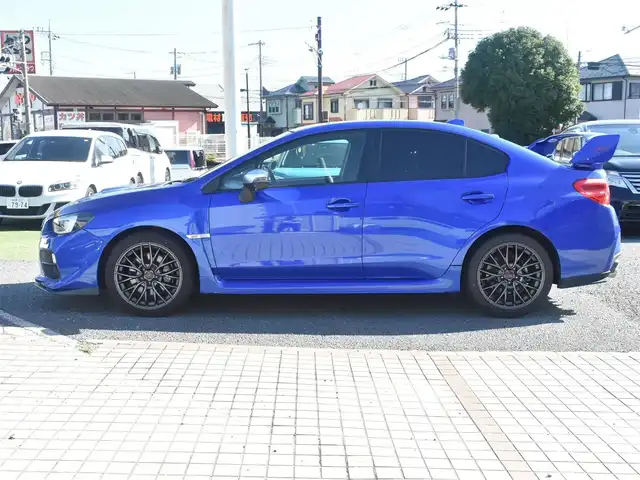 スバル ＷＲＸ ＳＴＩ STI タイプS 神奈川県 2015(平27)年 5万km WRブルーパール メモリナビ/フルセグテレビ/バックカメラ/プッシュスタート/ETC/LEDヘッドライト/スマートキー/記録(R.2.4.6)