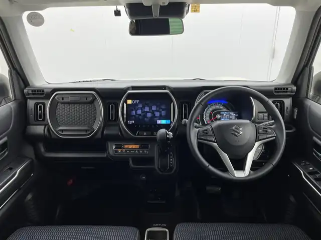 スズキ ハスラー Jスタイル Ⅱ 茨城県 2023(令5)年 2.1万km シフォンアイボリーメタリック/ウッディブラウン2トーンルーフ 純正9インチメモリナビ/Bluetooth/フルセグ/CD/DVD/AM/FM/スズキセーフティーサポート/衝突被害軽減ブレーキ/デュアルカメラブレーキサポート/後退時ブレーキサポート/前後　誤発信抑制機能/車線逸脱抑制・警報機能/ふらつき警報/標識認識機能/レーダークルーズコントロール/オートライト/オートハイビーム/前周囲カメラ/アイドリングストップ/LEDヘッドライト/コーナーセンサー/シートヒーター
