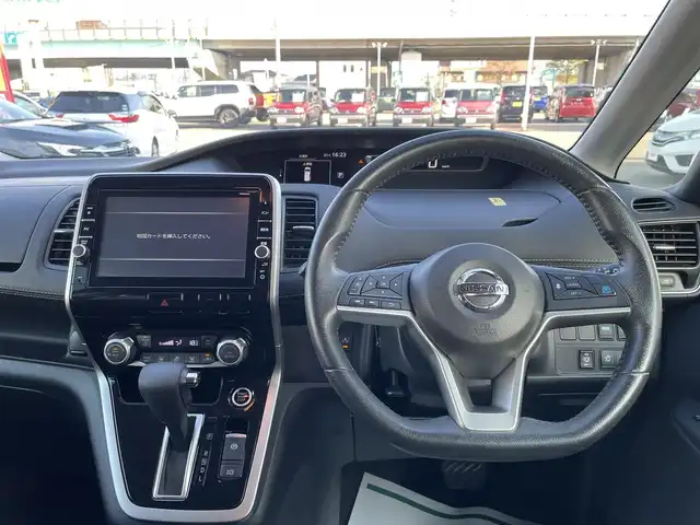 日産 セレナ ハイウェイスター プロパイロットED 石川県 2017(平29)年 8.7万km シャイニングブルー ワンオーナー/純正9型ナビ/フルセグTV/バックカメラ/LEDヘッドライト/フリップダウンモニター/インテリキー/プッシュスタート/プロパイロット/ドライブレコーダー/ETC/純正アルミホイール/保証書