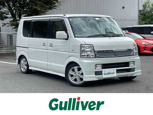 スズキ エブリィ ワゴン PZターボ スペシャル 静岡県 2009(平21)年 14.6万km パールホワイト 社外ナビ　/地デジ　/バックカメラ　/両側パワスラ　　/オートステップ　/ＨＫＳターボタイマー　/純正１４インチＡＷ　/リモコンキー  /スペアキー /保証書　/取説