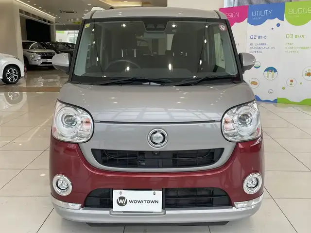 ダイハツ ムーヴ キャンバス G ブラックインテリア VS SAⅢ 埼玉県 2020(令2)年 4.4万km スムースグレーマイカメタリック/ファイアークォーツレッドメタリック 2トーン スマートアシストIII/純正8インチナビ/　　CD/DVD/BT/フルセグTV/全方位カメラ/両側パワースライドドア/LEDオートライト/シートヒーター/ステアリングスイッチ/プッシュスタート/ETC/禁煙車