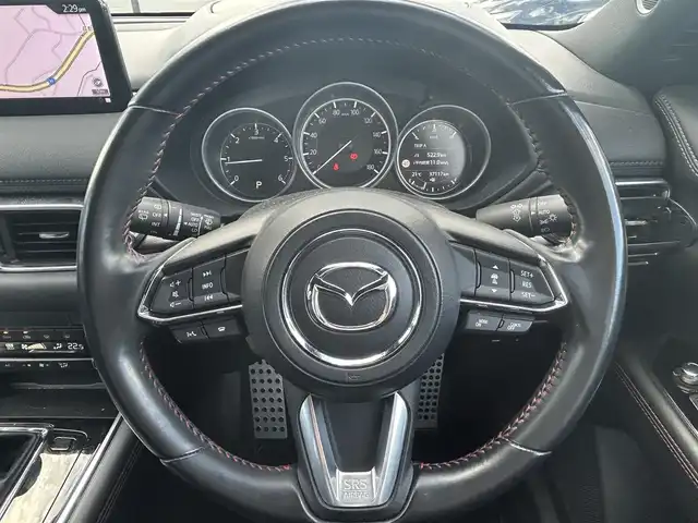 マツダ ＣＸ－８ XD ブラックトーンエディション 神奈川県 2021(令3)年 3.8万km ジェットブラックマイカ 純正ナビ/ヘッドライトLED/パワーバックドア/二列目シートヒーター/二列目USB２口/ウォークスルー/６人乗り/WAC/リアサンシェード/バックカメラ/アイドリングストップ/ウィンカーミラー/クルーズコントロール/ETC