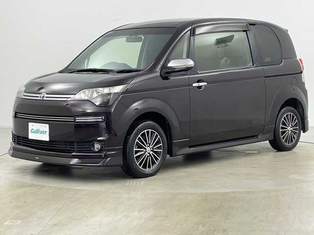 トヨタ スペイド Y 道央・札幌 2016(平28)年 4.8万km ボルドーマイカメタリック ・4WD/・社外ナビ（CD＆DVD＆BT＆TV＆SD）/・モデリスタエアロ/・片側パワースライドドア/・バックカメラ/・社外ドライブレコーダー/・ステアリングスイッチ/・ETC/・HIDヘッドライト/・スマートキー/・プッシュスタート/・純正AW