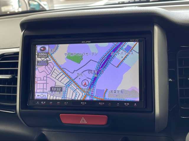 ホンダ Ｎ ＢＯＸ カスタム G ターボパッケージ 兵庫県 2012(平24)年 5.3万km クリスタルブラックパール ・社外ナビ/Bluetooth/CD/DVD/SD/USB/テレビ/・バックカメラ/・クルーズコントロール/・横滑り防止装置/・両側パワースライドドア/・ステアリングスイッチ/・パドルシフト/・フロアマット/・HIDヘッドライト/・オートライト/・純正15インチアルミホイールタイヤ/・スマートキー/・プッシュスタートボタン/・ドアバイザー/・Wエアバッグ/・電動格納ミラー