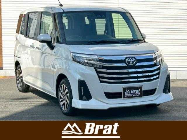 トヨタ ルーミー カスタムG 岩手県 2024(令6)年 2.2万km パールホワイトⅢ 社外ナビ TV/Bluetooth/CD/DVD /バックカメラ　/両側パワスラ　/クルコン　/LEDヘッドライト　/LEDフォグランプ　/寒冷地仕様　/ワイパーデアイサー