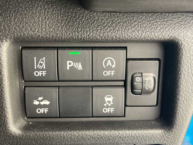 スズキ ハスラー HYBRID G 愛知県 2021(令3)年 1.9万km ブリスクブルーメタリック/ホワイト2トーンルーフ 純正9型ディスプレイオーディオナビ/全方位カメラ/シートヒーター/バックカメラ/コーナーセンサー/アルミホイール/オートマチックハイビーム/衝突軽減システム/フルセグ/ＣＤ/Bluetooth/ステアリングスイッチ/スマートキー/プッシュスタート/サマータイヤ4本積車